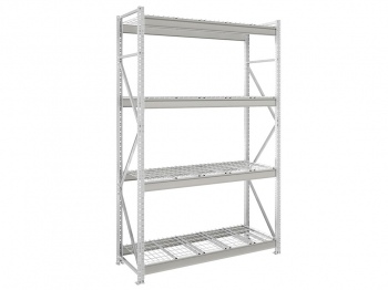 Стеллаж металлический MS Pro 250/150x60/4 с сетчатыми полками